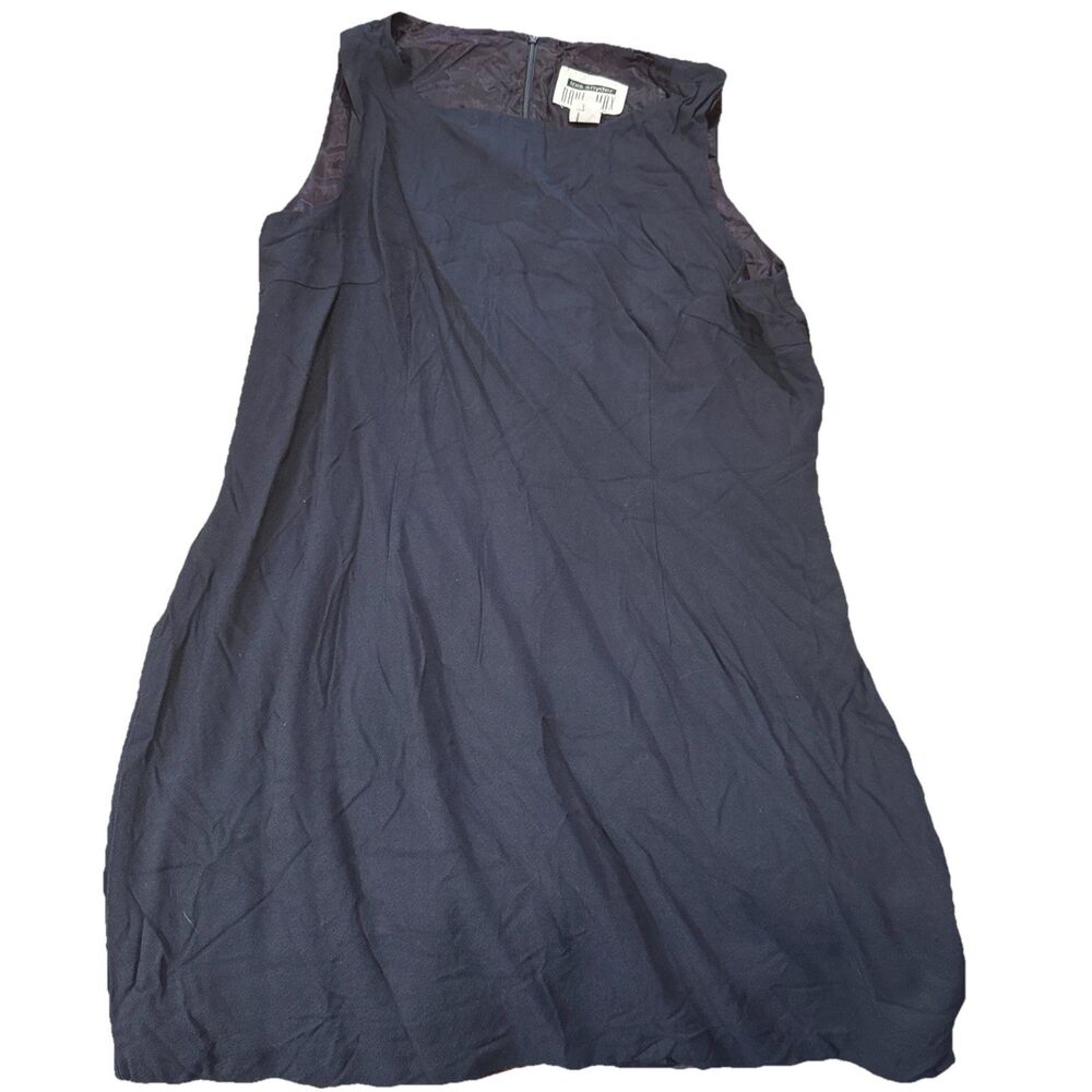 louis snyder dani max size 16 sleeveless blue dress